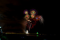 Manhattan Beach, CA - Christmas Fireworks