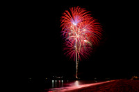 Balboa Island Pier Fireworks - 2011